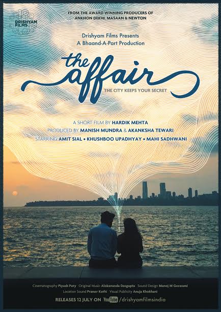 Poster,Hardik Mehta, short film, The Affair 