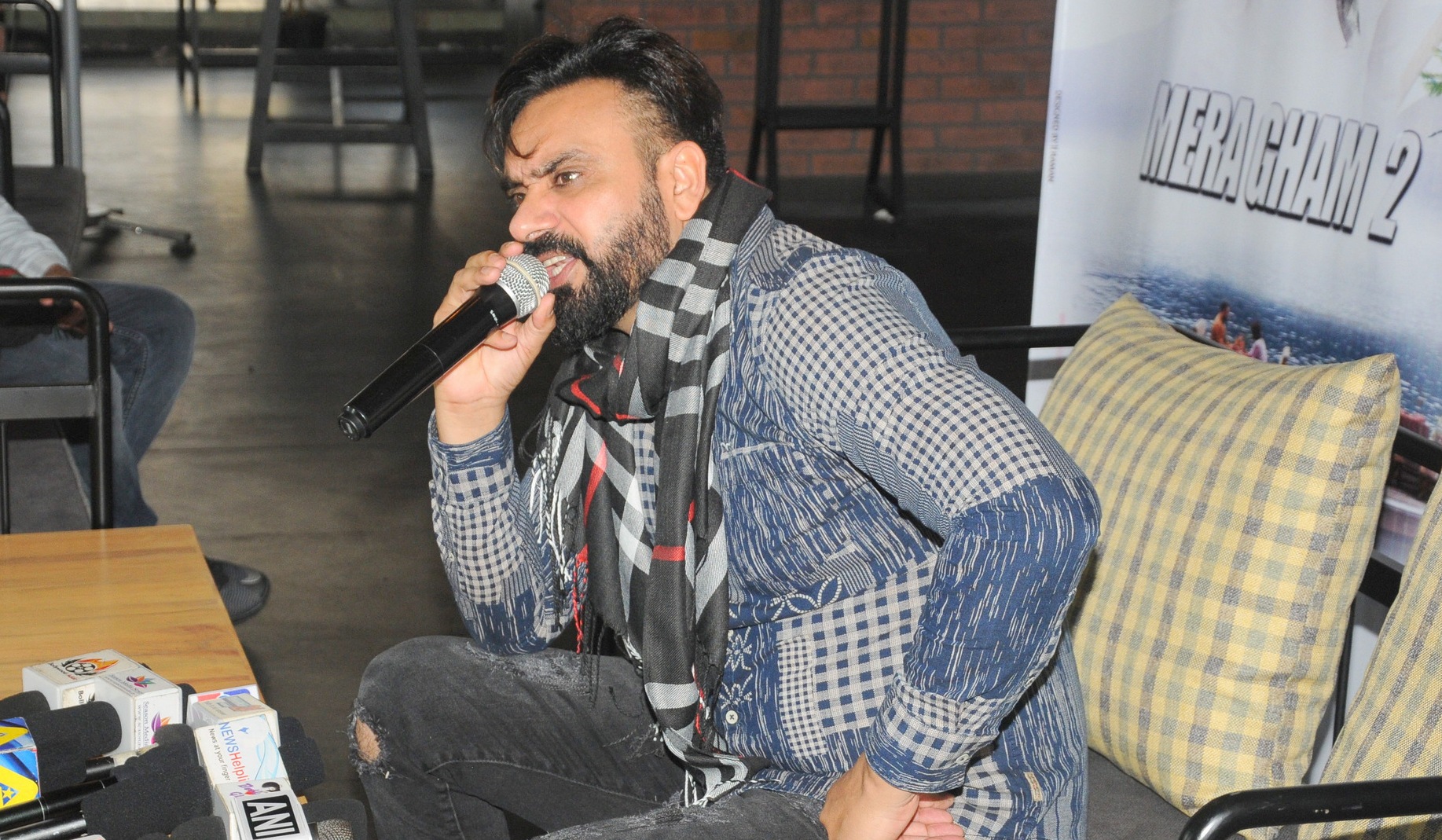 singer, composer, Babbu Maan, launches, light ghazal, Mera Gham 2