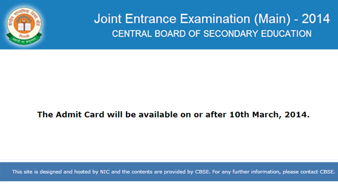 IIT JEE 2014