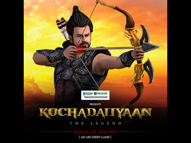 Kochadaiiyaan, online game, AEGON, Religare Life Insurance