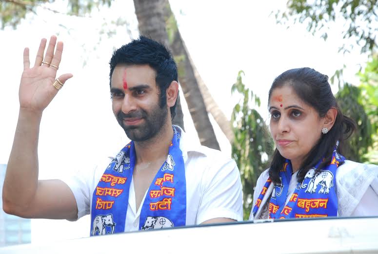 Bollywood, choreographer, Sandip Soparrkar, BSP, candidate , Pushpa Milind Bhole