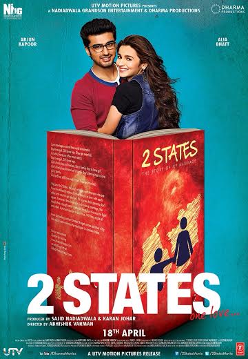 Arjun Kapoor, Alia Bhatt, 2 States, Nagpur, Poster