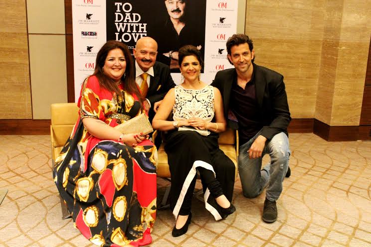 Rakesh Roshan, Pictorial Biography, Sunaina Roshan, Hrithik Roshan, JW Marriot