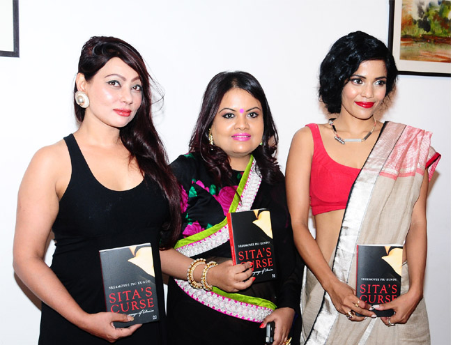 Sreemoyee Piu Kundu launches her book Sita's Curse