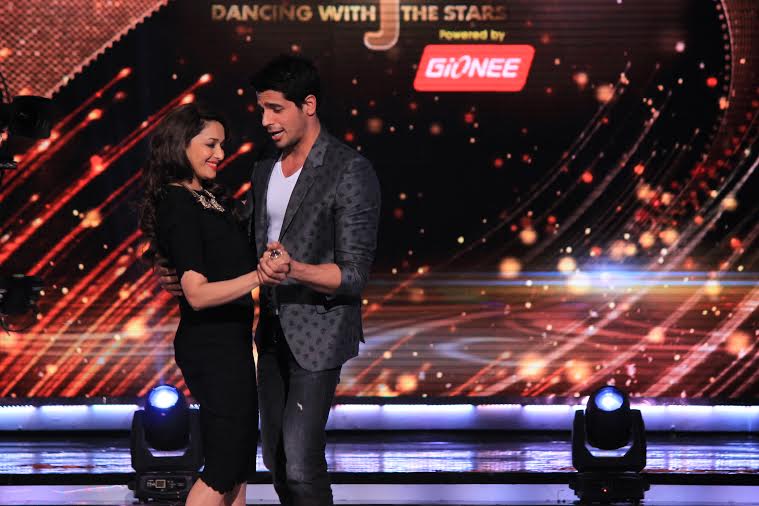 Sidharth Malhotra, Madhuri Dixit