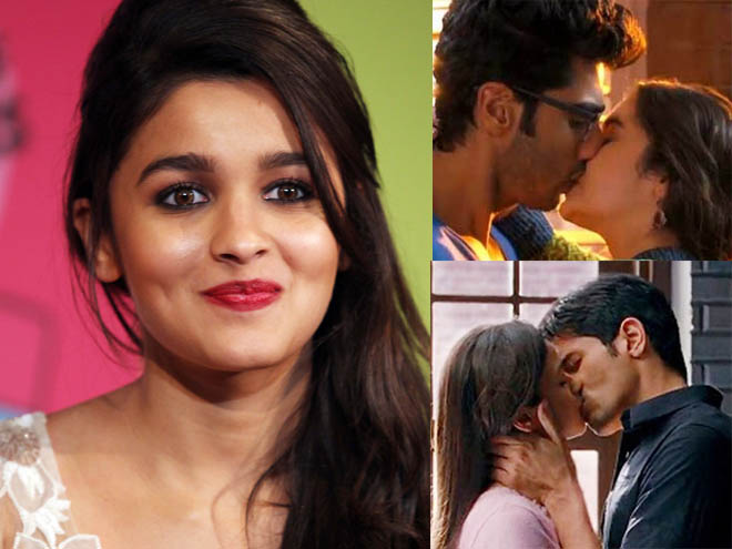 Alia Bhatt, kiss, Shahid Kapoor