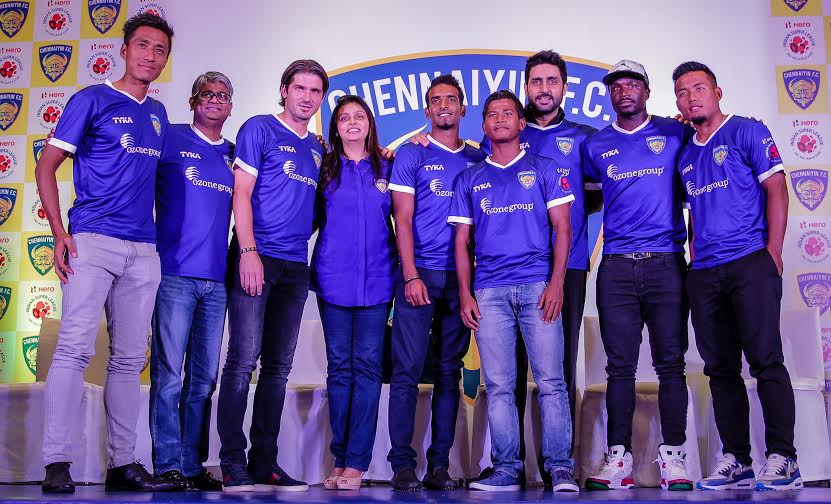 Chennaiyin FC, jersey, Ozone Group, sponsor