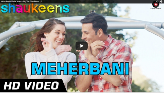 Music Video, romantic, Meherbani, The Shaukeens