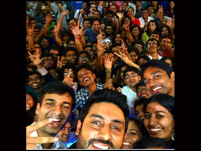 Abhishek Bachchan, IIM, Conference