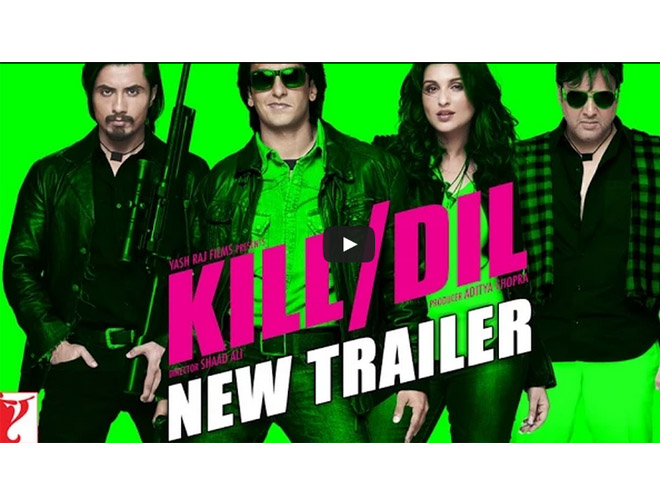 Bollywood Movie, Kill Dil, Trailer, Ranveer Singh, Ali Zafar, Parineeti Chopra, Govinda