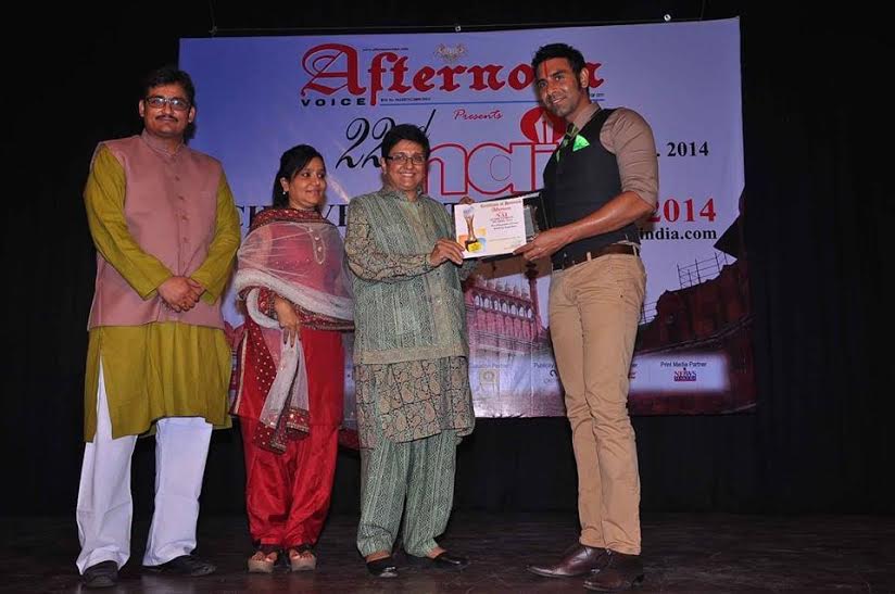 Sandip Soparrkar, National Achievement Award 2014