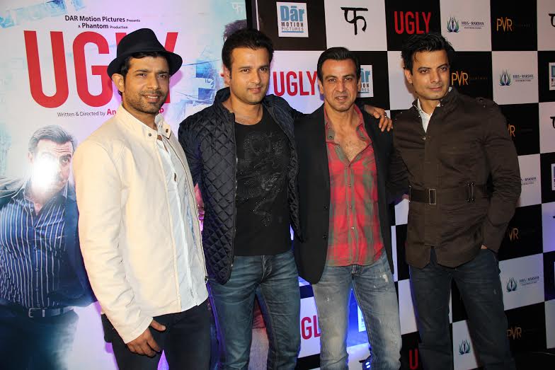 Pics: Anurag Kashyap, Ronit Roy, Rahul Bhat and Rohit Roy at UGLY premiere