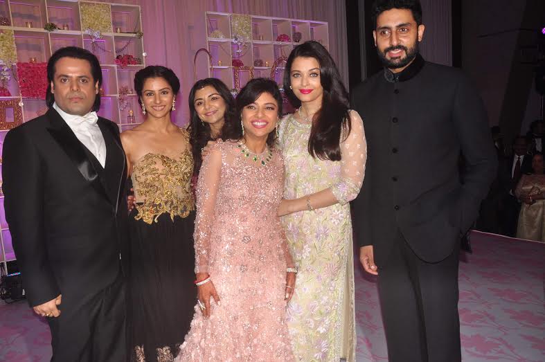 Abhishek Bachchan, Aishwarya Bachan, Priyanka Chopra, Ranbir Kapoor, Anushka Sharma, Jacqueline Fernandes, Vikram Singh, wedding reception, ceremony