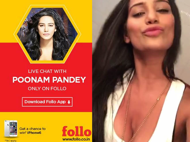 Poonam Pandey, Follo pp