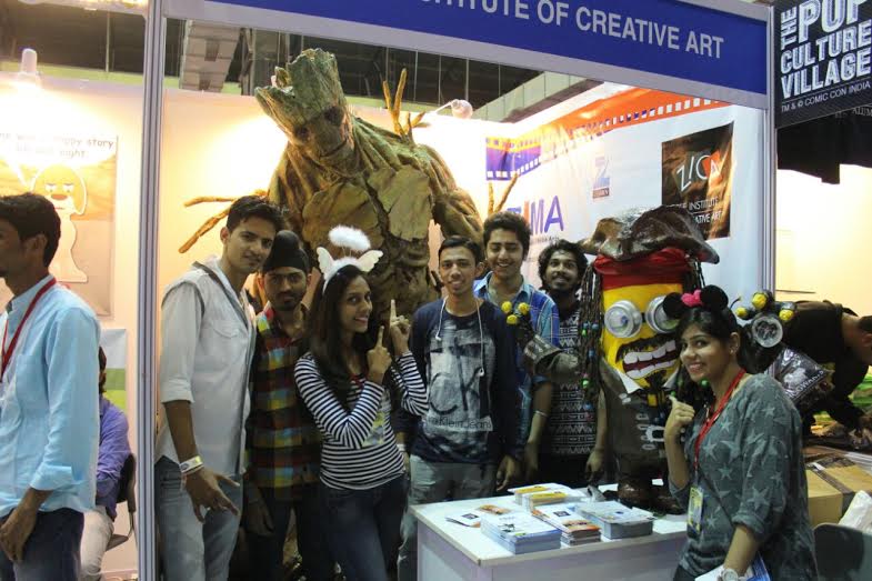 Zee Institute, Creative Art, ZICA, Students, Superhero, Comic Con