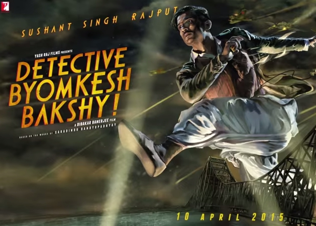 Sushant Singh Rajput, movie, Detective Byomkesh Bakshy, Motion Poster