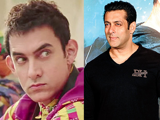 Aamir Khan PK, Salman Khan, Bajrangi Bhaijaan