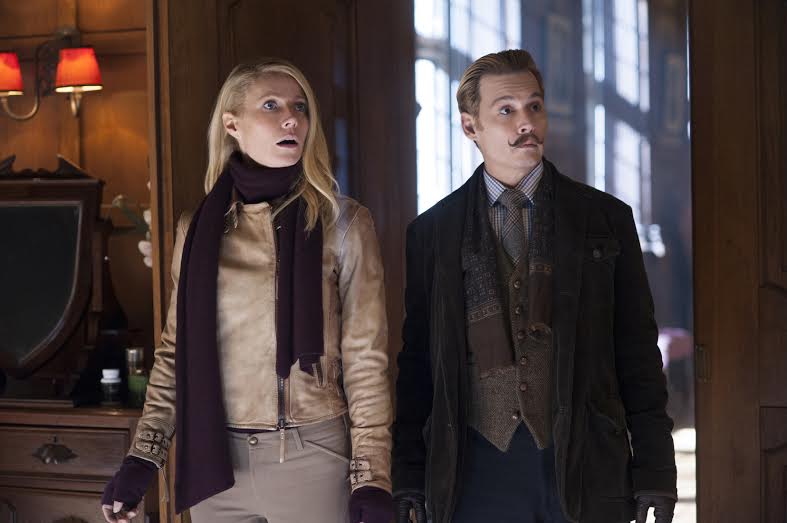 Gwyneth Paltrow, Johnny Depp, movie, Mortdecai