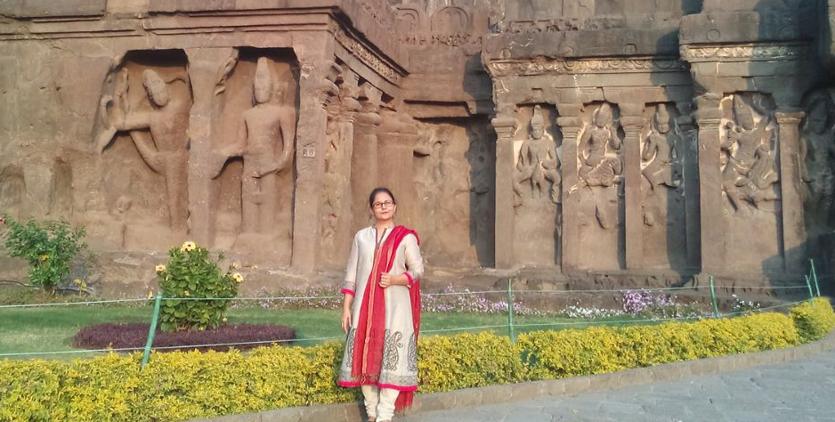 Vijayshree Chaudhary, Ellora caves, classical dance