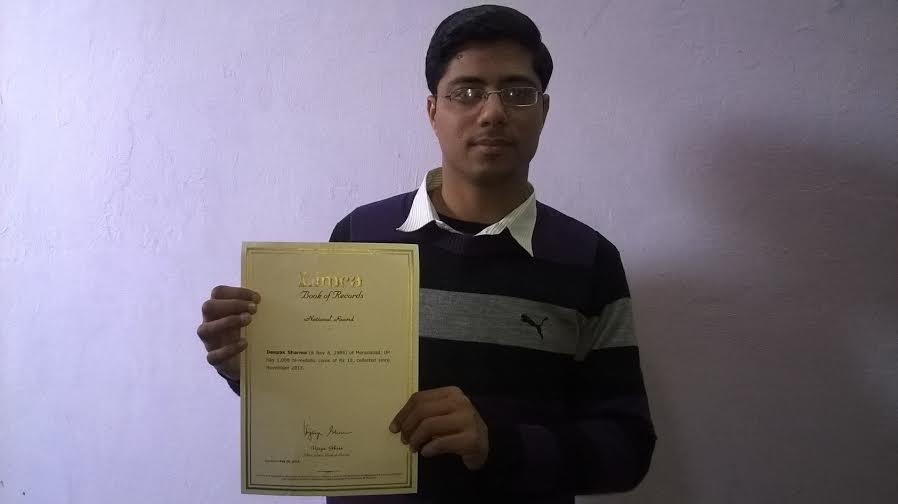 Deepak Sharma, Limca Book of Records