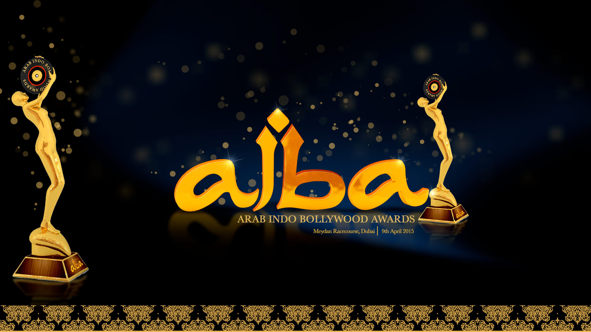 Karan Johar, Manish Paul, AIBA awards