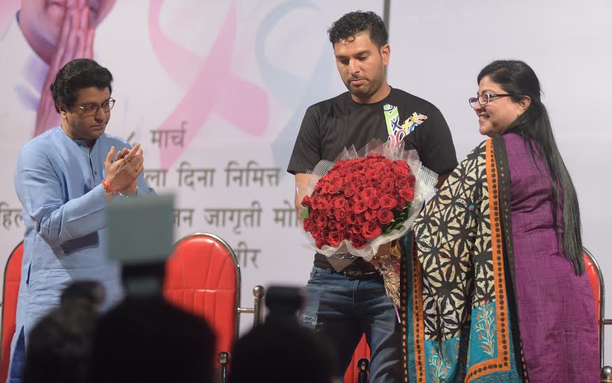 Yuvraj Singh, Raj Thackeray, Sharmila Thackeray, Dr. Anjali Tendulkar, Aneel Murarka, Cancer