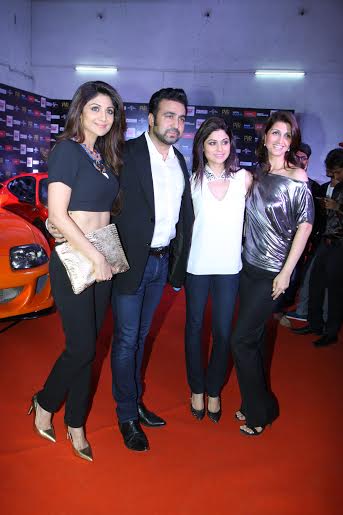 Shilpa Shetty, Raj Kundra, The Fast and the Furious