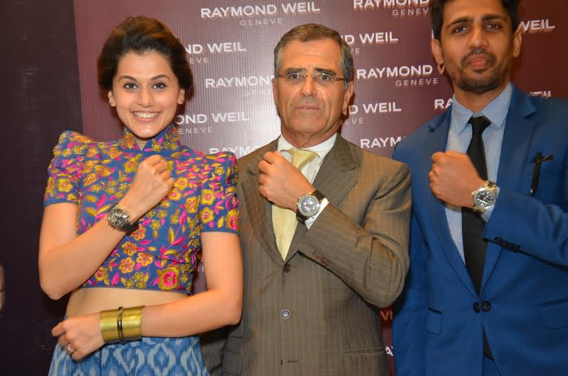 RAYMOND WEIL, Bollywood, Taapsee Pannu, Gulshan Devaiah