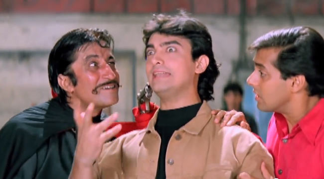 Aamir Khan, Salman Khan, Amar, Prem, Andaz Apna Apna, funny videos