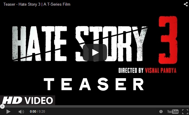Karan Singh Grover, Daisy Shah, Zarine Khan, Sharman Joshi, movie, Hate Story 3, teaser
