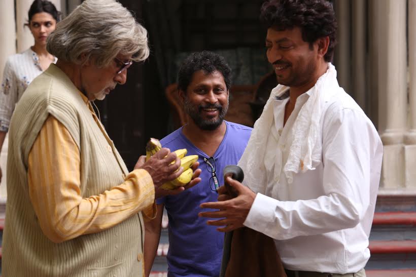 Piku, Amitabh Bachchan, Irrfan Khan, sets