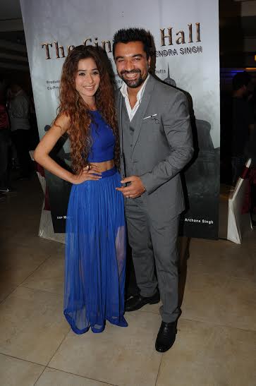 Ajaz Khan, Sara Khan, THE CINEMA HALL