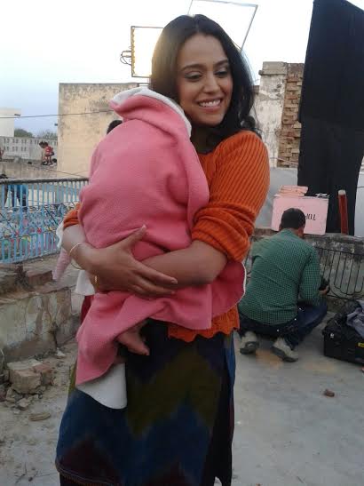 Swara Bhaskar, set, Tanu Weds Many Returns