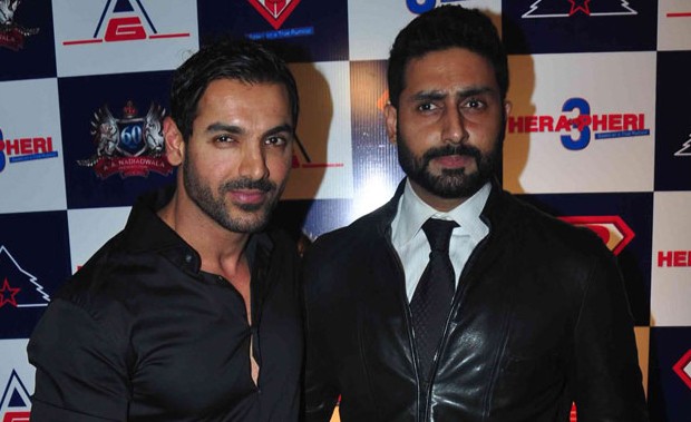 Abhishek Bachchan, John Abraham, shooting, Hera Pheri 3