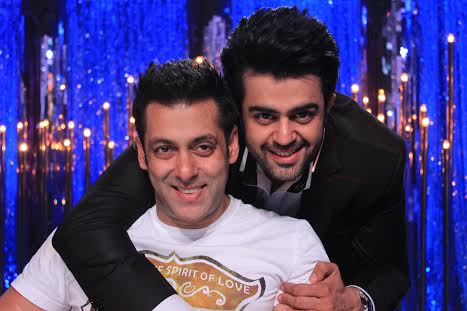 Salman Khan, Manish Paul, AIBA awards