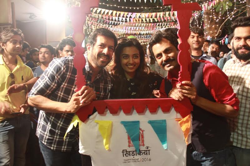 Nawazuddin Siddiqui, Kabir Khan, Radhika Apte, Anand L Rai, Khidkiyaan Theatre Festival