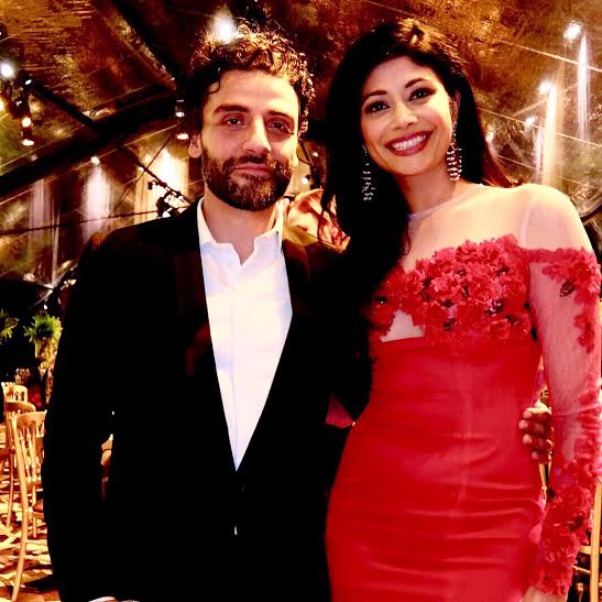 Pooja Batra, red carpet, 73rd Golden Globe Awards