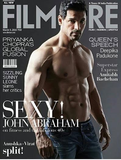 John Abraham, cover, Filmfare