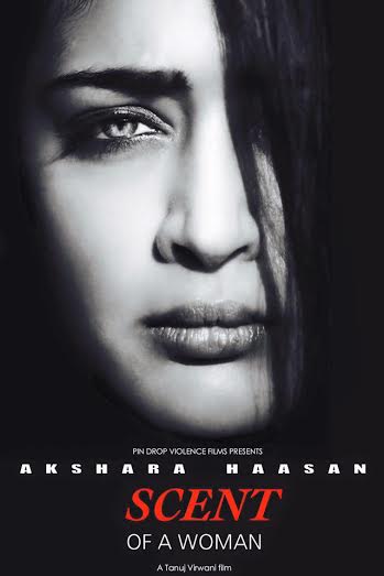 Akshara Haasan, Tanuj Virwani, movie poster
