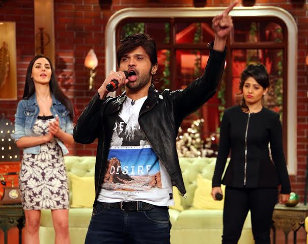 Himesh Reshammiya, Comedy Nights Live, Tera Suroor, Sunidhi Chauhan, Farah Karimi