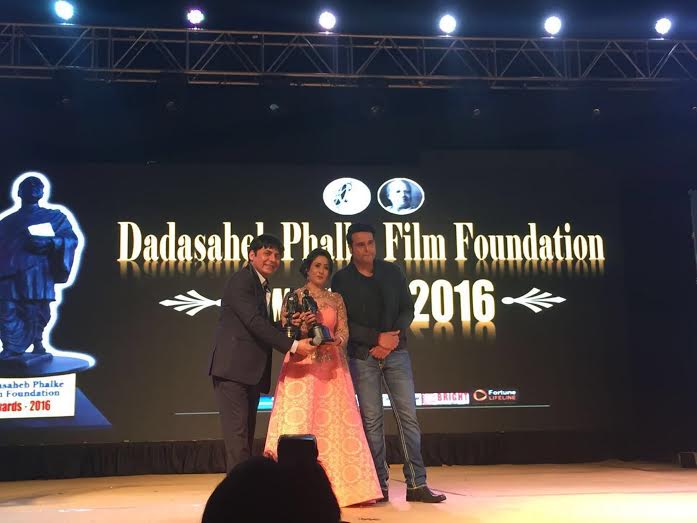 Rajiee M Shinde, Dada Saheb Phalke Film Foundation Award