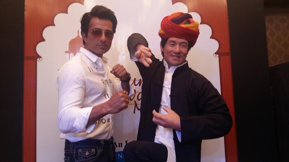 Jackie Chan, Sonu Sood, Nahargarh Fort, Jaipur, Wax Museum