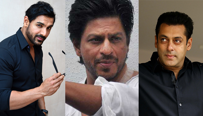 Salman Khan, Shah Rukh Khan, John Abraham