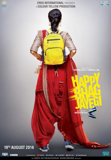 Diana Penty, teaser poster, Happy Bhag Jayegi