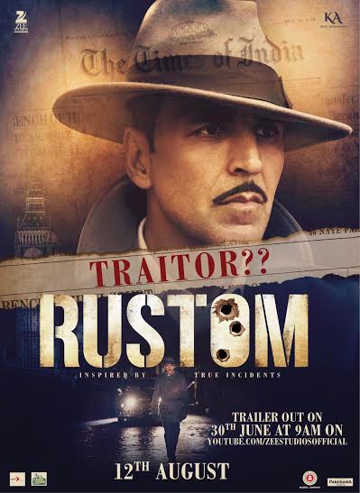 Akshay Kumar, Rustom trailer