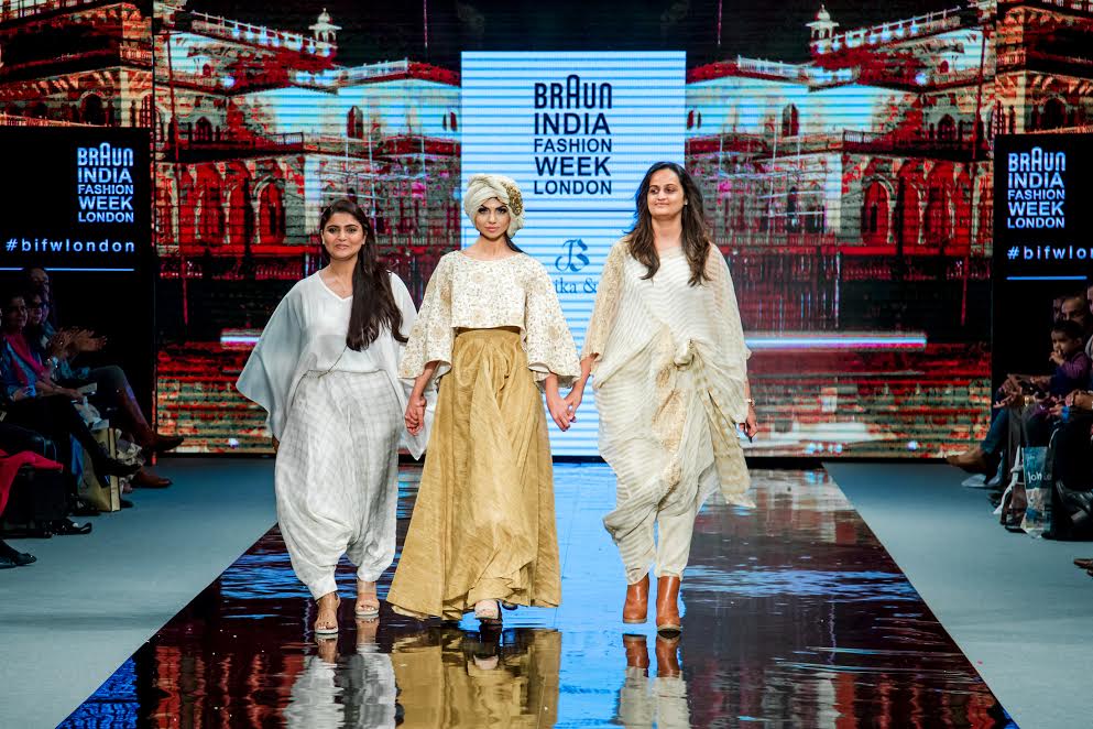 Designer, Bhumika and Jyoti, International Platform-London, India Fashion Week