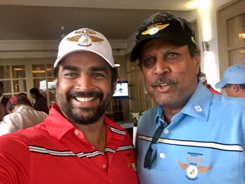 R Madhavan, selfie, Kapil Dev