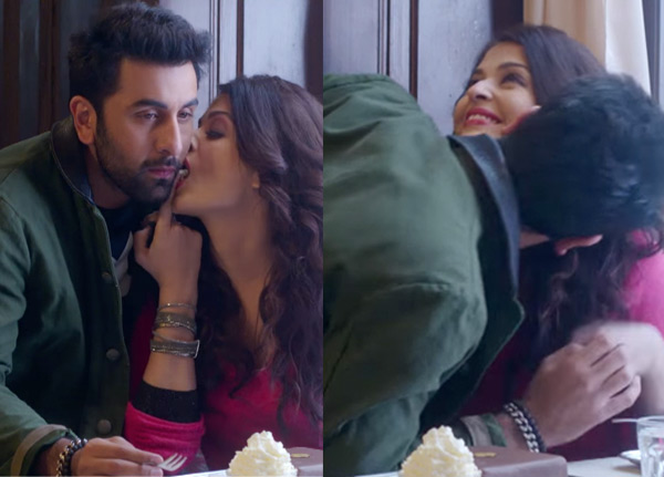 Aishwarya Rai Bachchan, Kissing, Ae Dil Hai Mushkil