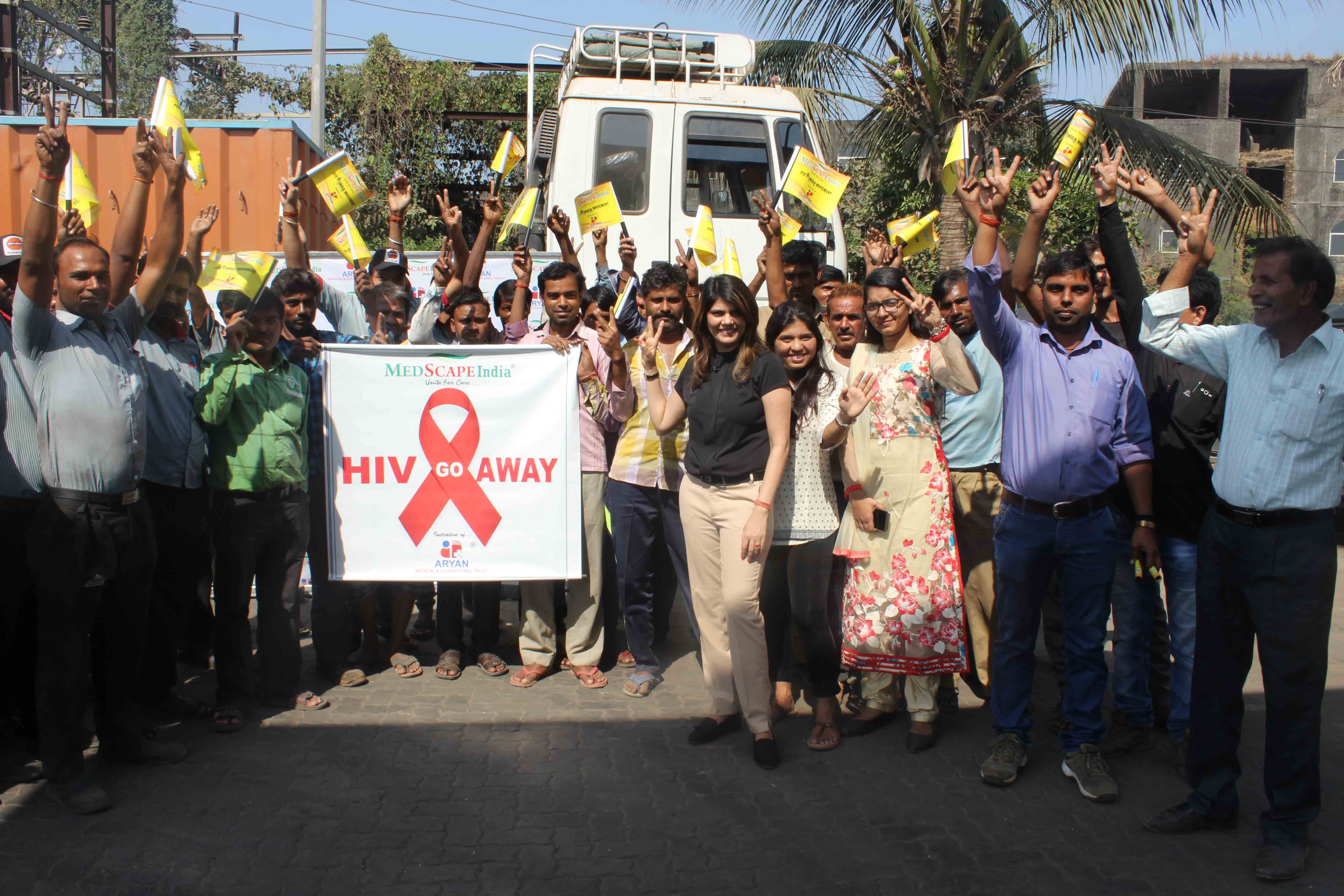 MEDSCAPEINDIA, SHINES, HIV AWARENESS, CAMPAIGNS