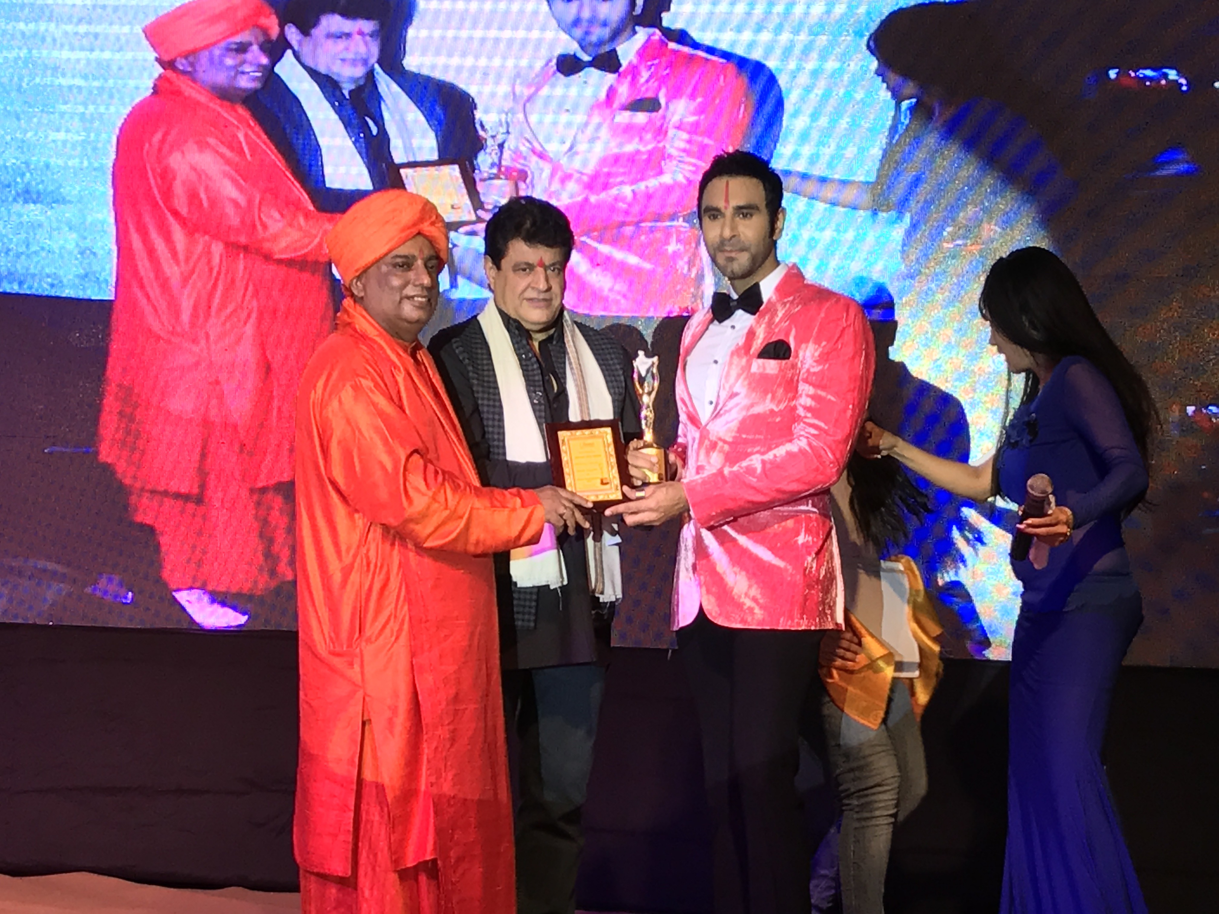 Sandip Soparrkar, wins three honours, hat trick